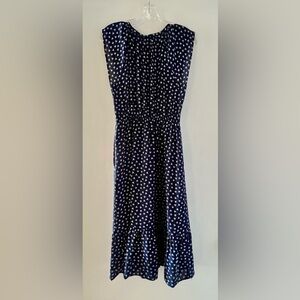 J. Crew Mercantile Blue
Dragonfly Print Navy White
Midi Dress J4449 size S